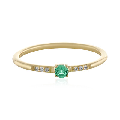 Anello in oro con Smeraldo Russo (Adela Gold)