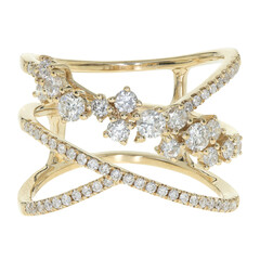 Anello in oro con Diamante I1 (H) (CIRARI)