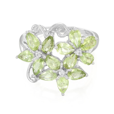 Anello in argento con Tormalina Paraíba