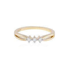 Anello in oro con Diamante SI1 (H)