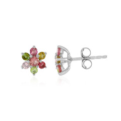 Orecchini in argento con Tormalina