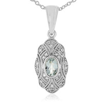 Collana in argento con Acquamarina
