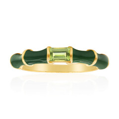 Anello in argento con Peridoto (TPC)