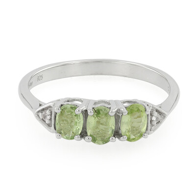 Anello in argento con Tormalina Paraíba
