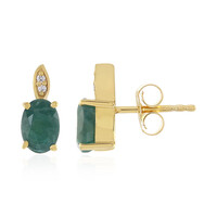 Orecchini in argento con Grandidierite