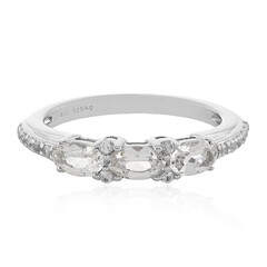 Anello in argento con Danburite