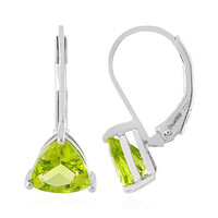 Orecchini in argento con Peridoto Jilin