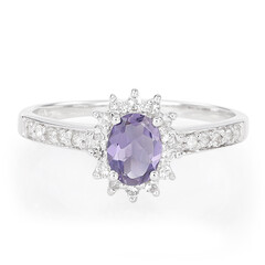 Anello in argento con Iolite Orissa