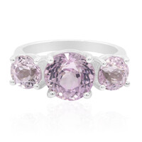Anello in oro con Kunzite Brasiliana
