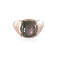 Anello in argento con Labradorite Porpora Maniry (KM by Juwelo)