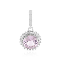 Ciondolo in argento con Kunzite