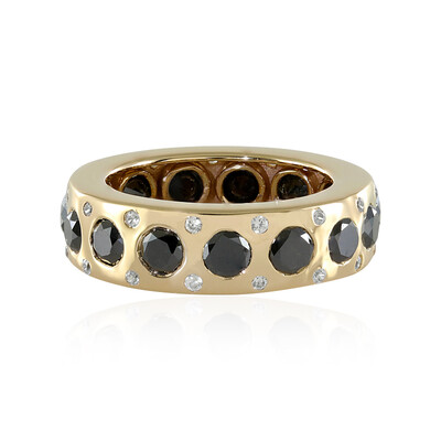 Anello in oro con Diamante Nero (de Melo)
