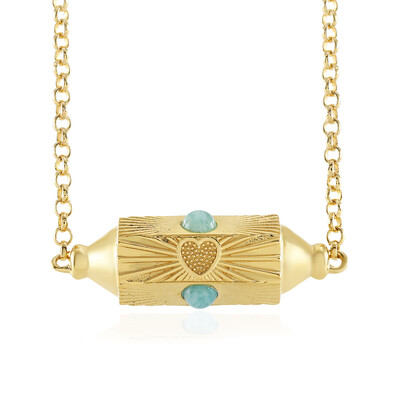 Collana in argento con Amazzonite (M de Luca)