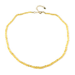 Collana in argento con Berillo Giallo (Adela Silber)