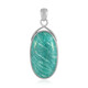 Ciondolo in argento con Amazzonite (Bali Barong)