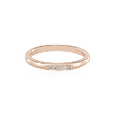 Anello in argento con Diamante SI2 (J)