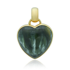 Ciondolo in argento con Serafinite