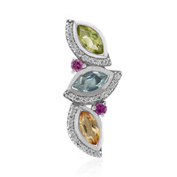 Ciondolo in argento con Peridoto
