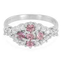 Anello in argento con Tormalina Rosa Cuprian