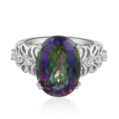 Anello in argento con Quarzo Mistico