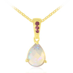 Collana in argento con Opale di Welo