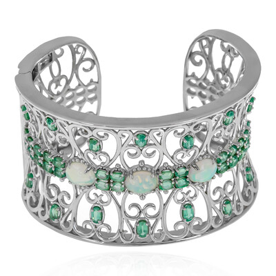 Bracciale in argento con Opale di Welo (Dallas Prince Designs)