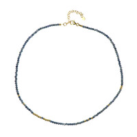 Collana in argento con Zaffiro Blu