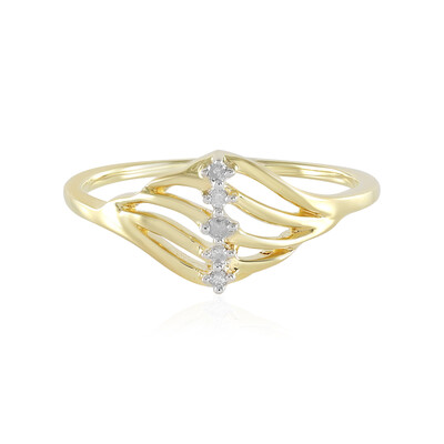 Anello in argento con Diamante I2 (I)