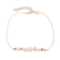 Bracciale in argento con Pietra di Luna Blu (KM by Juwelo)
