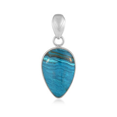Ciondolo in argento con Opale Atacama Blu