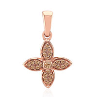 Ciondolo in oro con Diamante Rose de France SI1 di Argyle