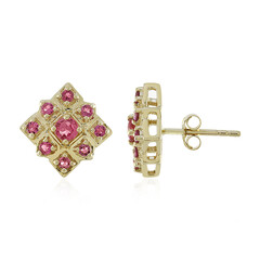 Orecchini in oro con Tormalina Rosa (Adela Gold)