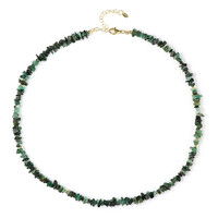 Collana in argento con Smeraldo Zambia
