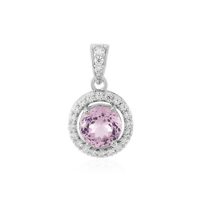 Ciondolo in argento con Kunzite