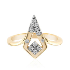 Anello in oro con Diamante VVS1 (G)