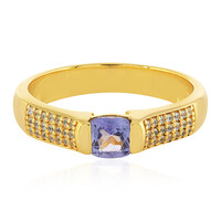 Anello in argento con Tanzanite