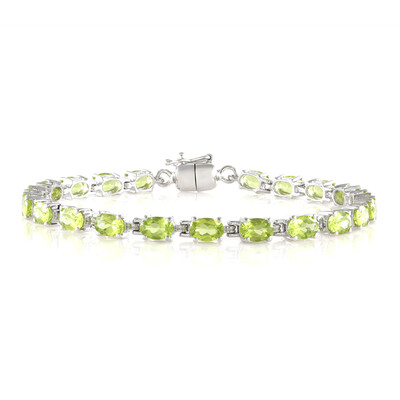 Bracciale in argento con Peridoto