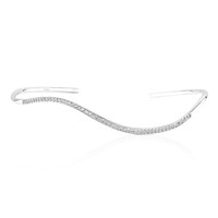 Bracciale in argento con Topazio Bianco