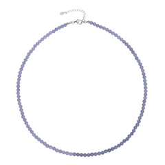 Collana in argento con Tanzanite