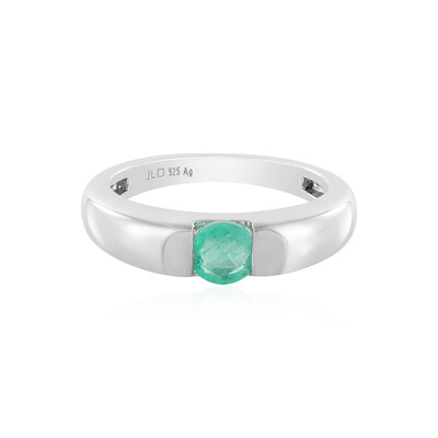 Anello in argento con Smeraldo Russo