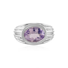 Anello in argento con Quarzo Lavanda