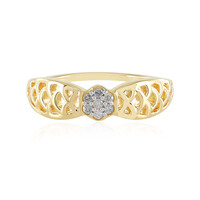 Anello in argento con Diamante I2 (I)
