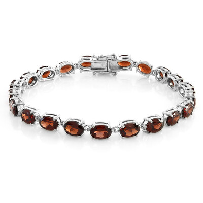 Bracciale in argento con Granato Mozambico