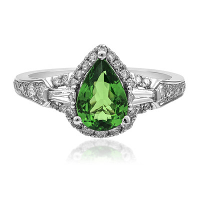 Anello in oro con Tsavorite AAA (CIRARI)