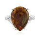 Anello in argento con Pietersite Dorata