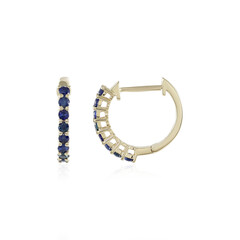 Orecchini in oro con Zaffiro Blu