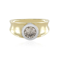 Anello in oro con Diamante Cioccolato I3  (KM by Juwelo)