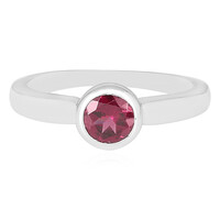 Anello in argento con Rodolite