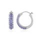 Orecchini in argento con Tanzanite