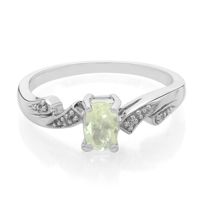 Anello in argento con Ortoclasio